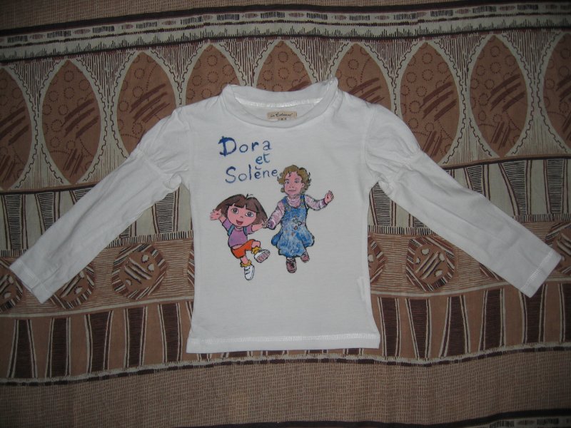 t-shirt Dora lexploratrice et Solne