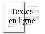 Textes en ligne