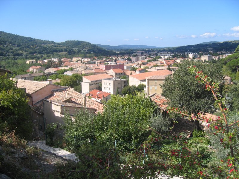 Nyons, depuis les hauteurs