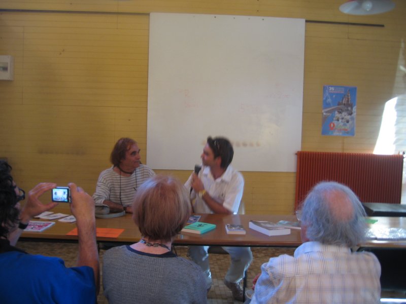 Jean-Pierre Andrevon et Ugo Bellagamba