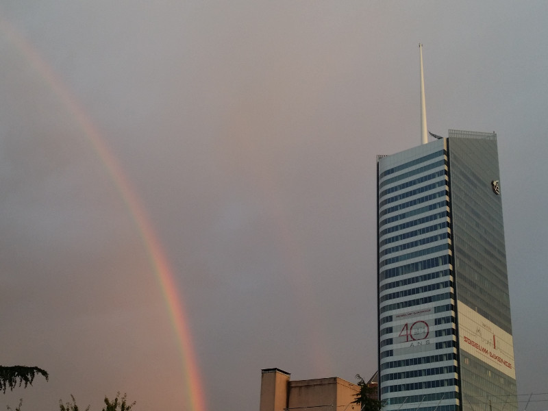 La licorne et l’arc-en-ciel