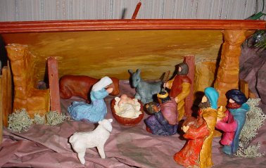 La crèche, c’est moi qui l’ai faite !