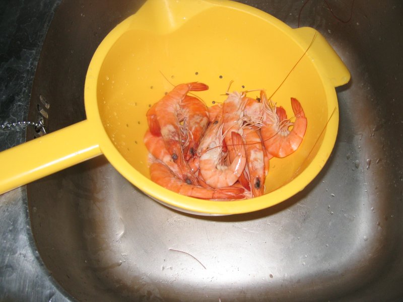 les crevettes