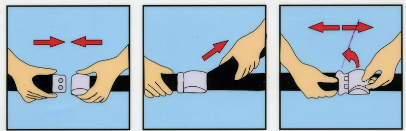il faut attacher sa ceinture